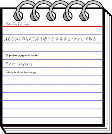 Rhodes Free Font Regular animated font preview Rhodes Free Font Regular animated font preview