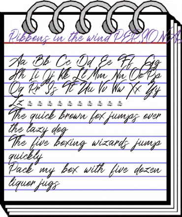 Ribbons in the wind Regular animated font preview Ribbons in the wind Regular animated font preview