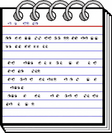 Risk Regular animated font preview