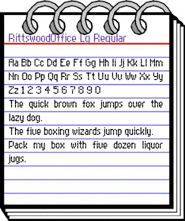 RittswoodOffice_Lg_08 Regular animated font preview