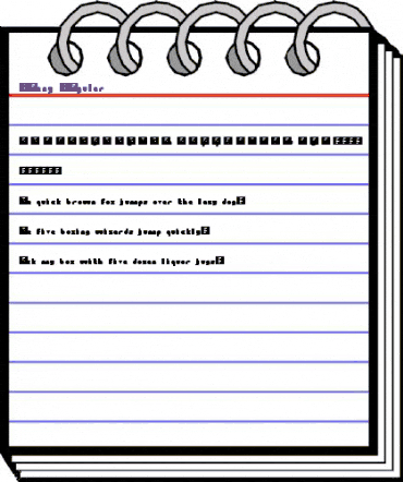 RM Teeny 1.5 Regular animated font preview