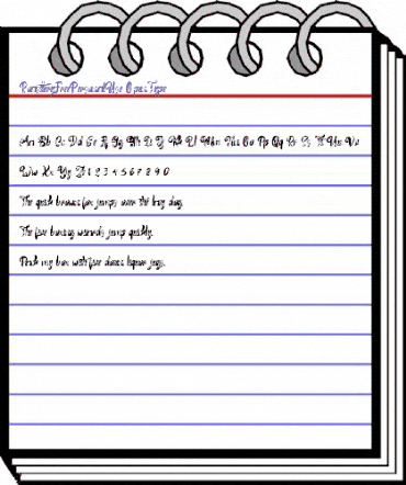 Roasttery  Free Personal Use Regular animated font preview