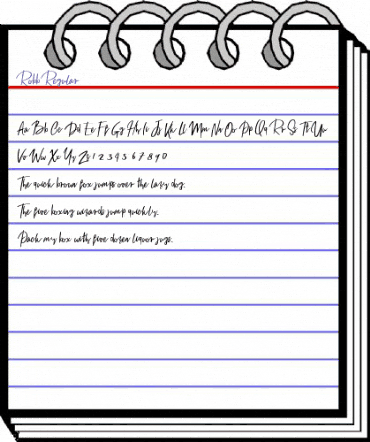 Robb Regular animated font preview