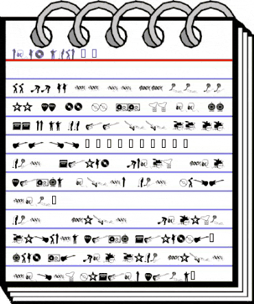 Rock Star 2.0 Regular animated font preview