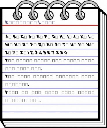 Rockmaker Lefty Regular animated font preview