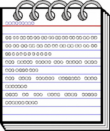 ROSEBERRY Regular animated font preview