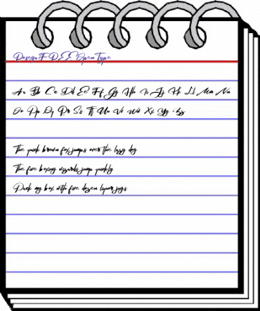 Rosega FREE Regular animated font preview