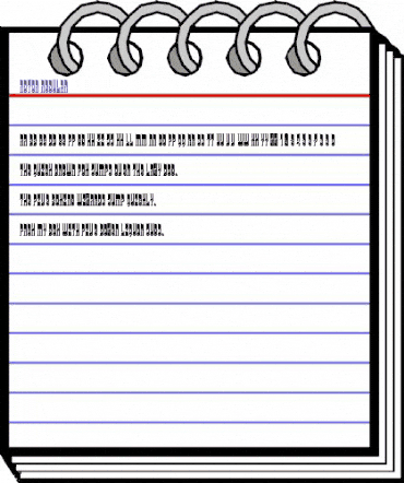 Rotor Regular animated font preview