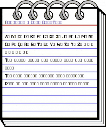 Rotundum - Demo Regular animated font preview