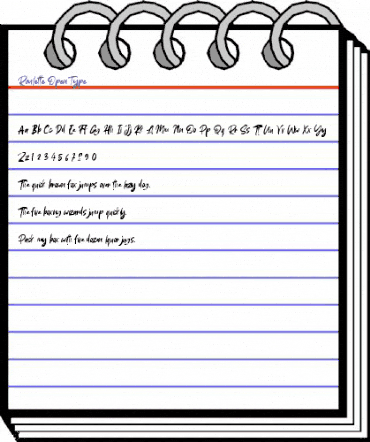 Roulette Regular animated font preview