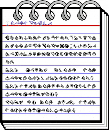 RoundOpArt Regular animated font preview