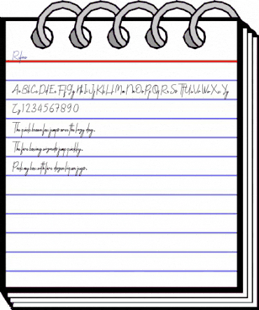 Rufino Regular animated font preview