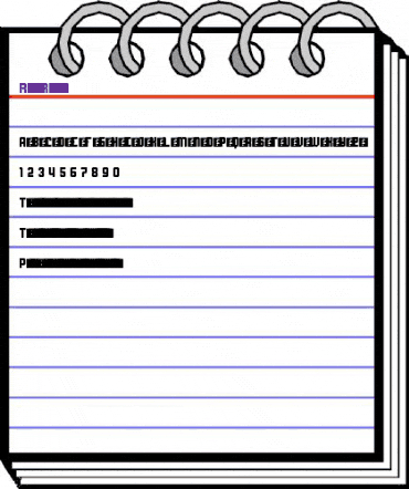 Rumble Regular animated font preview