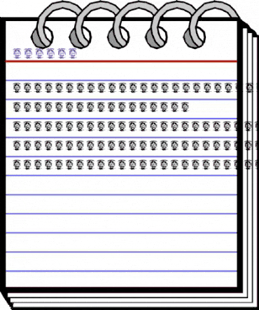 RY-THA Regular animated font preview