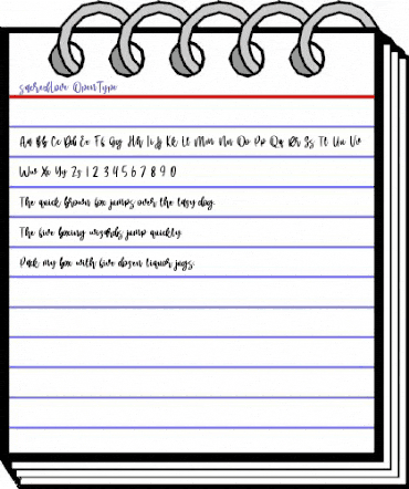 sacred Love Regular animated font preview