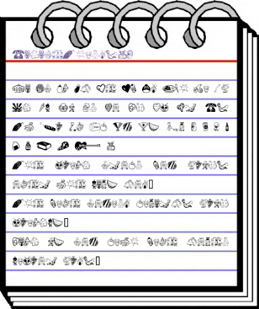 SakabeThings01 Regular animated font preview SakabeThings01 Regular animated font preview