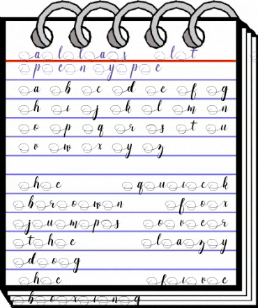 Sallas Alt 1 Demo Regular animated font preview