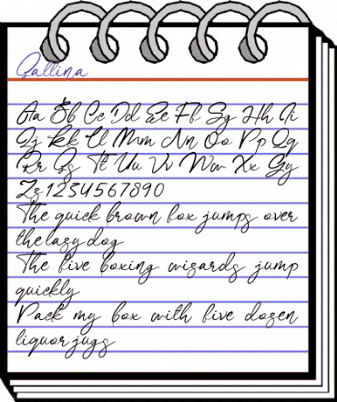 Sallina Regular animated font preview