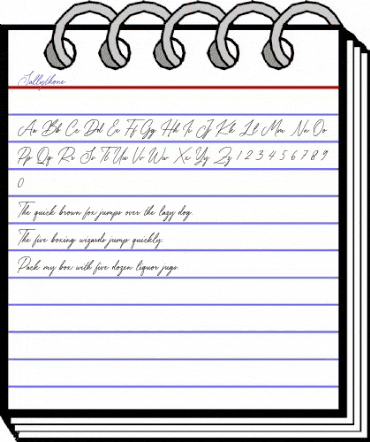 Sallythone Regular animated font preview Sallythone Regular animated font preview