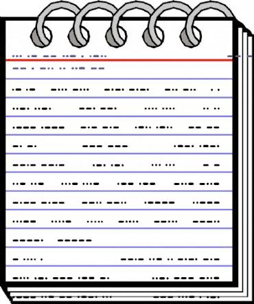 Samuel Morse Regular animated font preview