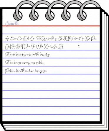 Sanpaullo Regular animated font preview Sanpaullo Regular animated font preview