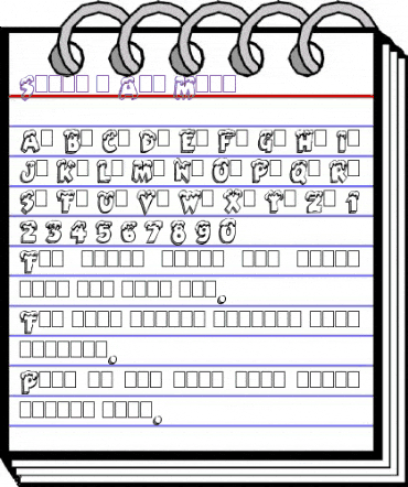 Santa's Air Mail Regular animated font preview Santa's Air Mail Regular animated font preview