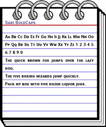 Sari Bold animated font preview Sari Bold animated font preview