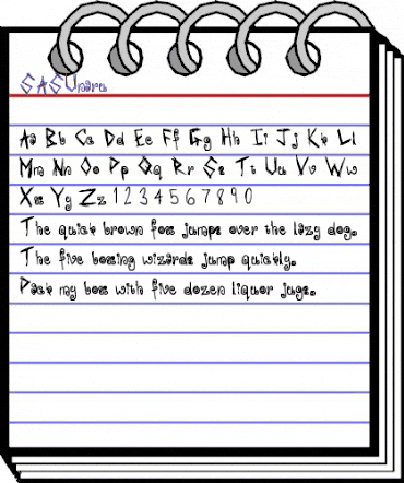 SASUnaru Regular animated font preview SASUnaru Regular animated font preview