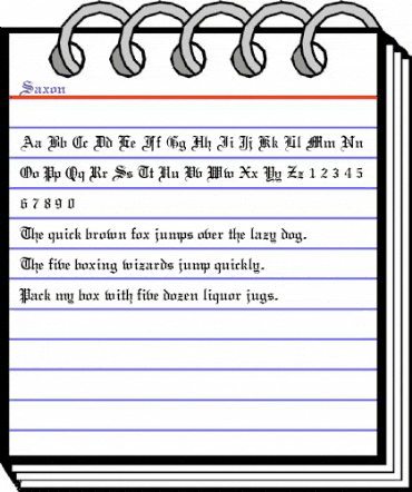 Old English Regular animated font preview Old English Regular animated font preview