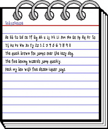 Scbyzhouse Medium animated font preview