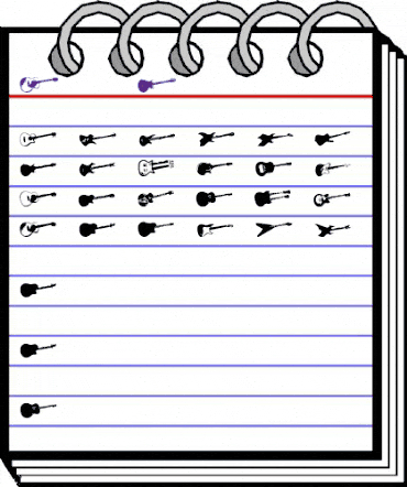 Screaming Guitar Screaming Guitar animated font preview Screaming Guitar Screaming Guitar animated font preview