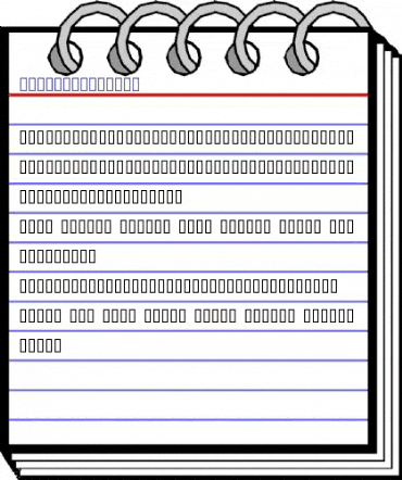 ScriptD Medium animated font preview