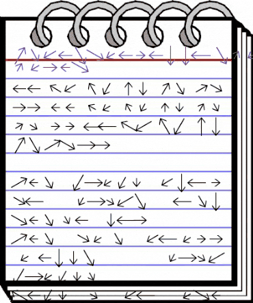 Sebastian Arrows Light Light Light animated font preview Sebastian Arrows Light Light Light animated font preview