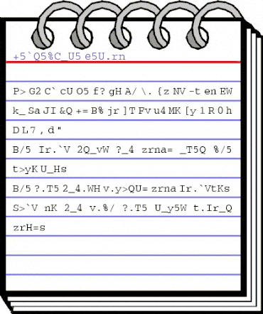 SecretCode Medium animated font preview