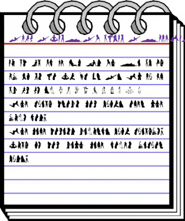 SEXY_SPANISH_WOMAN SILUETAS animated font preview SEXY_SPANISH_WOMAN SILUETAS animated font preview