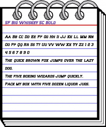 SF Big Whiskey SC Bold animated font preview SF Big Whiskey SC Bold animated font preview