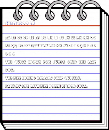 Shablagoo 3D Regular animated font preview Shablagoo 3D Regular animated font preview