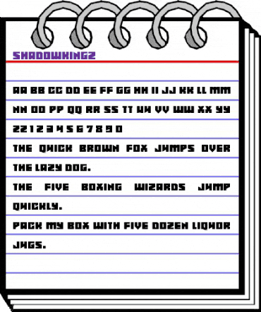 Shadowkingz Regular animated font preview Shadowkingz Regular animated font preview