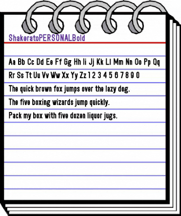 Shakerato-PERSONAL Bold animated font preview Shakerato-PERSONAL Bold animated font preview