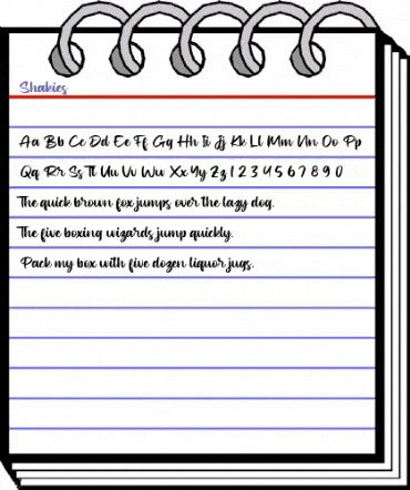 Shakies Regular animated font preview Shakies Regular animated font preview