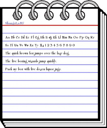 ShangriLaNF Regular animated font preview ShangriLaNF Regular animated font preview