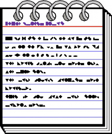 Shape Blocks Solid Regular animated font preview Shape Blocks Solid Regular animated font preview