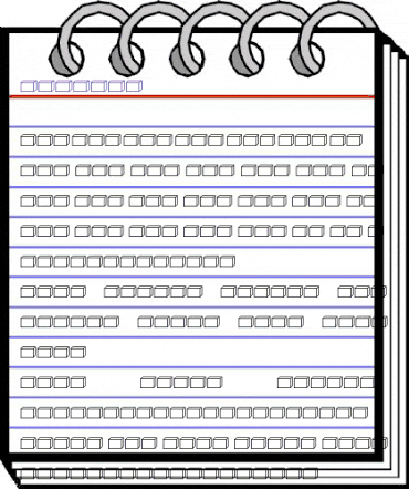 Shapes2 Regular animated font preview