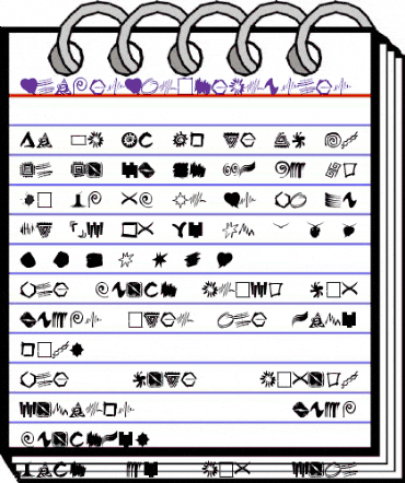 ShapesStrokebrushes Regular animated font preview ShapesStrokebrushes Regular animated font preview