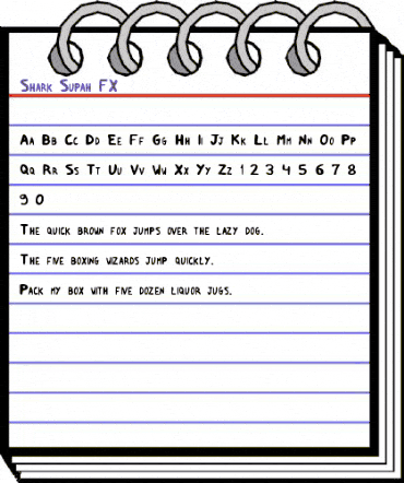 Shark Supah FX Shark Supah FX animated font preview Shark Supah FX Shark Supah FX animated font preview