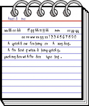 Shazi DEMO animated font preview Shazi DEMO animated font preview