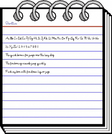 Shenttica Regular animated font preview Shenttica Regular animated font preview