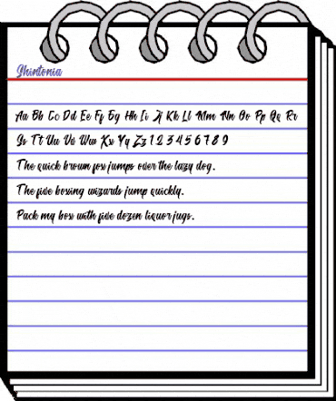 Shintonia Regular animated font preview