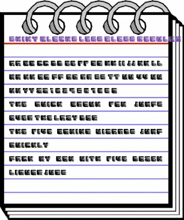 Shiny Blocks Less Gloss Regular animated font preview Shiny Blocks Less Gloss Regular animated font preview