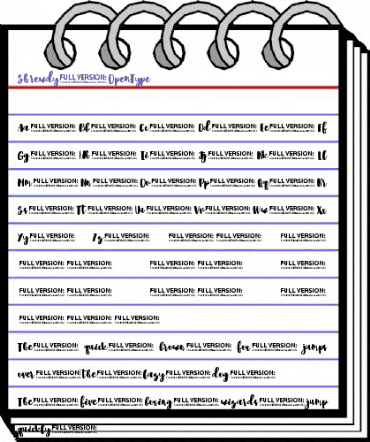 Shrewdy Regular animated font preview Shrewdy Regular animated font preview